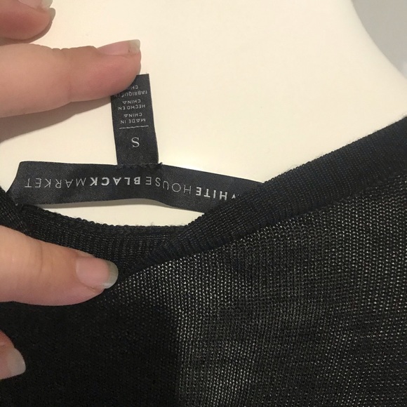 White house black market shawl blouse size S - Picture 8 of 14